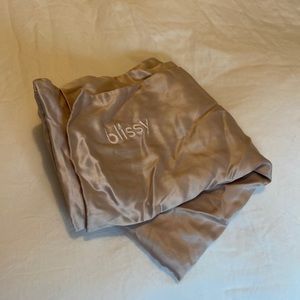 Pink blissy pillowcase